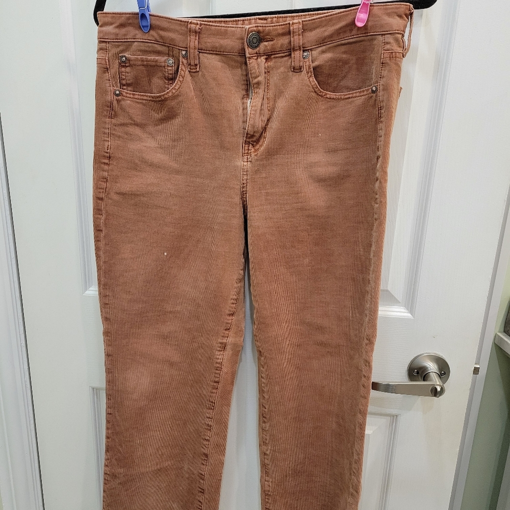 American Eagle Corduroy Crop Flare Pants